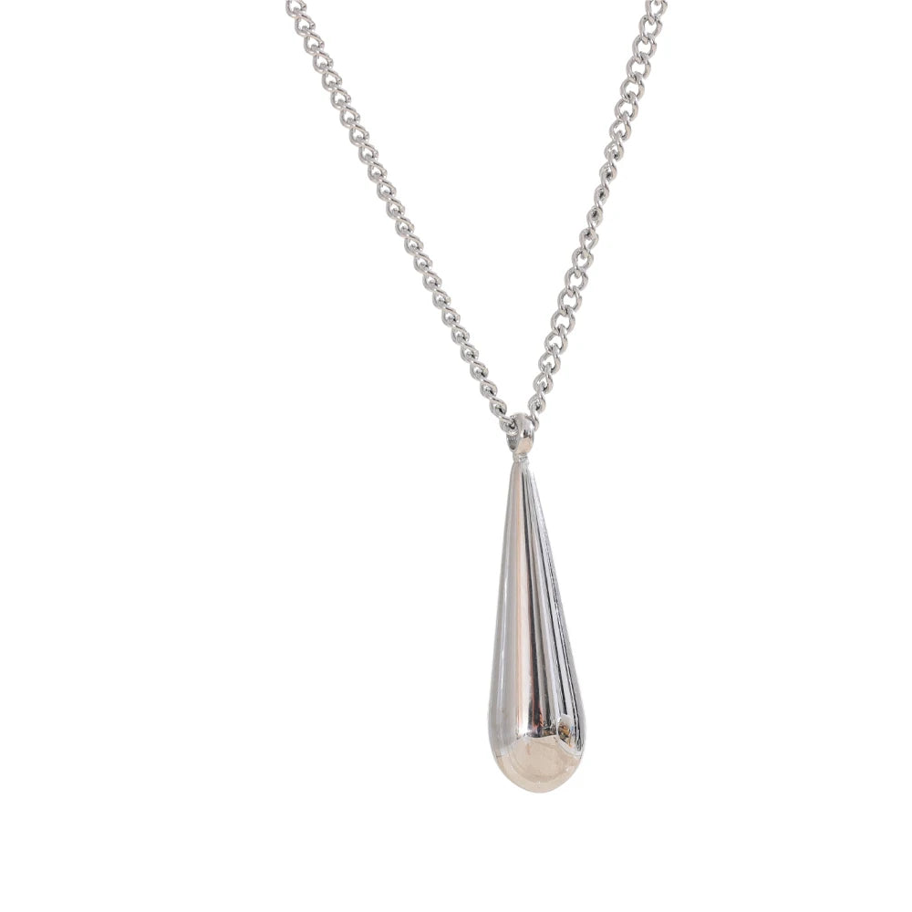 Minimalist Water Drop Pendant Necklace