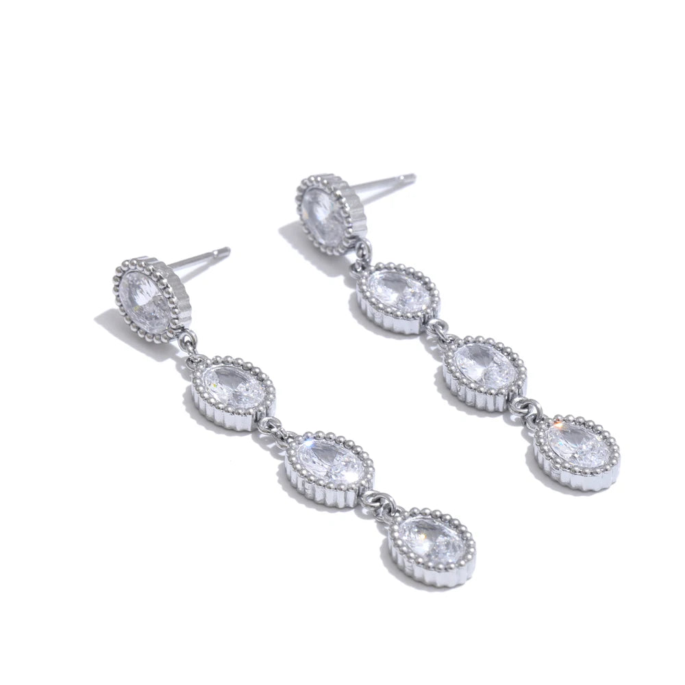Oval Link Bracelet & Earring Set