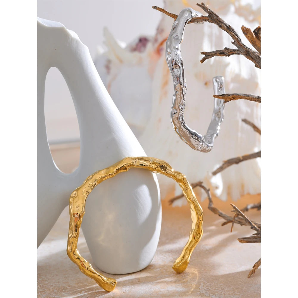 Hammered Cuff Bracelet