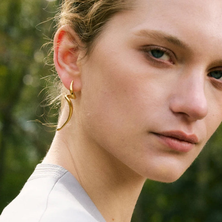 Minimalist Irregular Stud Earrings