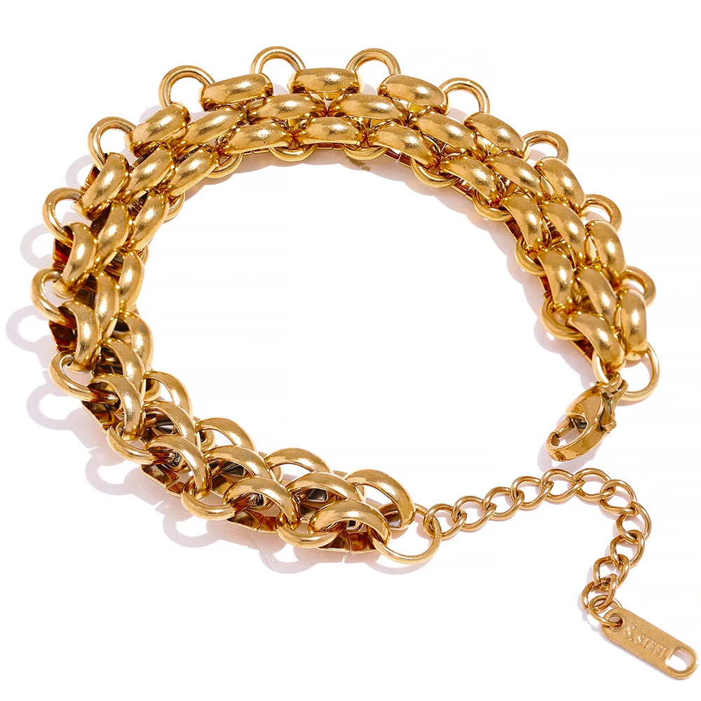 Cuban Chain Charm Bracelet