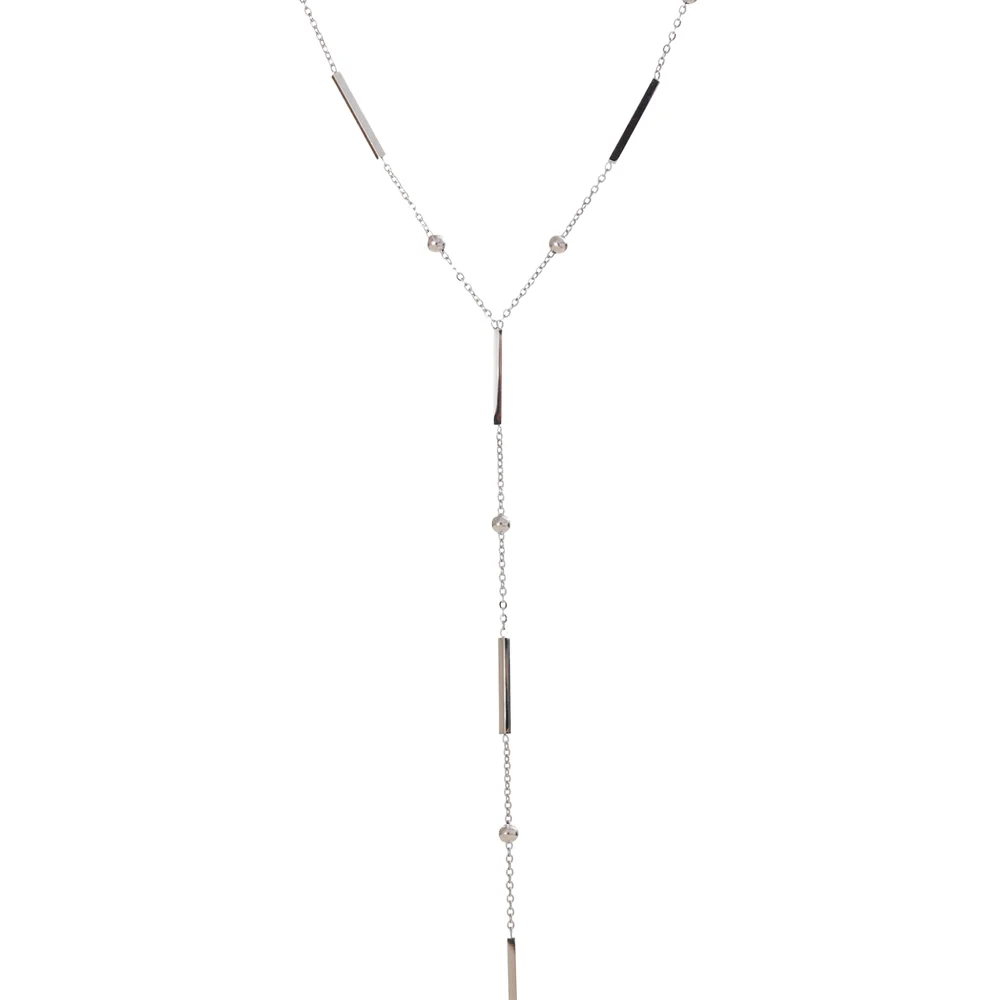 Thin Gold Long Chain Necklace