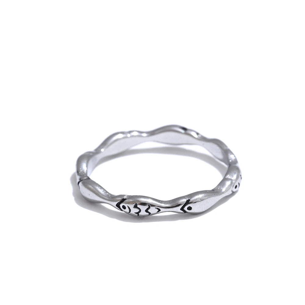 Minimalist Fish Ring