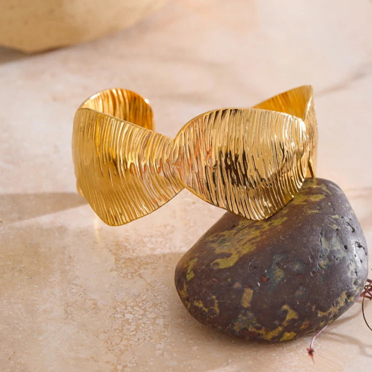 Shell-Inspired Cuff Bracelet
