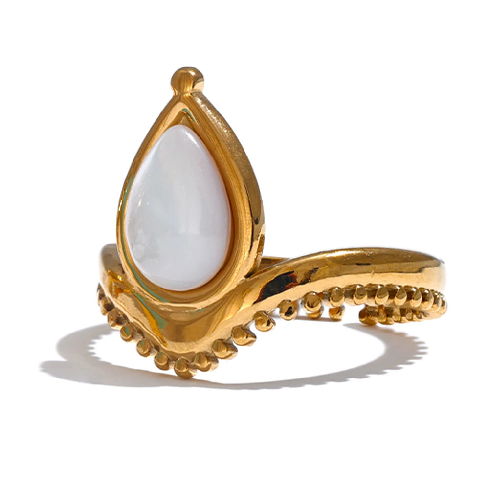 Auro Amazonite Ring