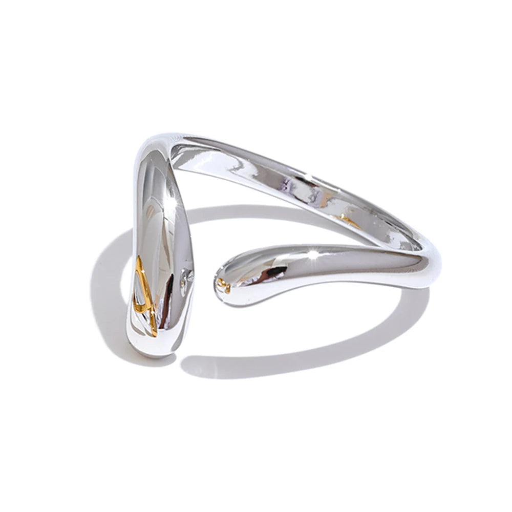 Minimalist Adjustable Open Ring