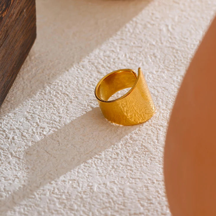 Wide Open Band Ring