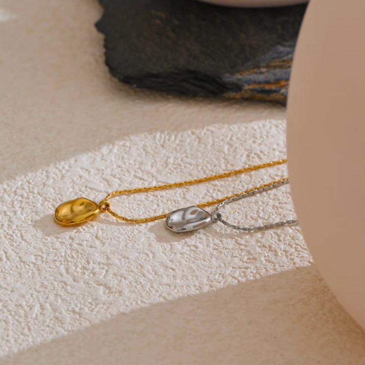 Mila Square Pendant Necklace