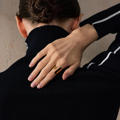 Wide Open Band Ring