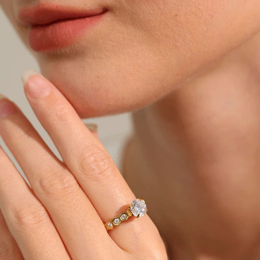 Luxury Cubic Zirconia Ring