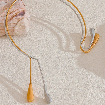 Aeris Open Torque Necklace