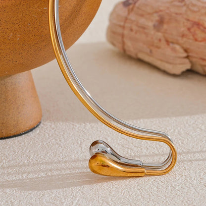 Aeris Open Torque Necklace