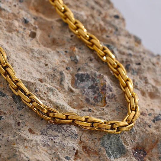 Textured Chain Necklace