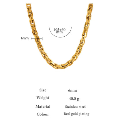 Textured Chain Necklace