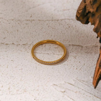 Ring with Cubic Zirconia
