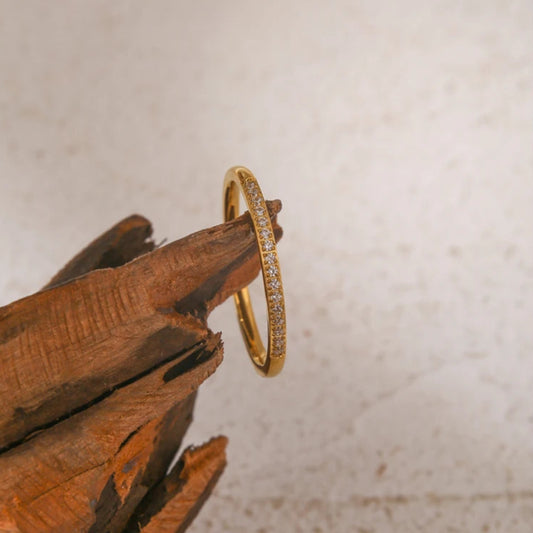 Ring with Cubic Zirconia