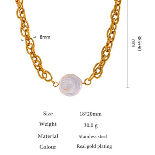 Pearl Chain Necklace