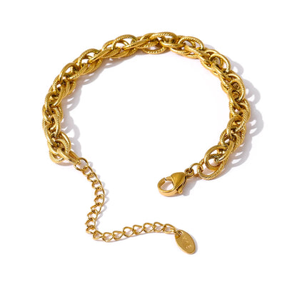 Textured Chain Necklace