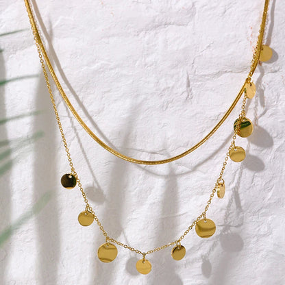 Coin Pendant Necklace