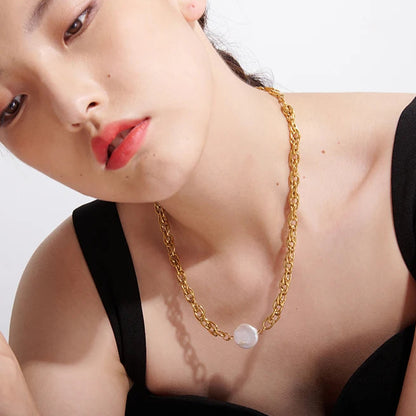 Pearl Chain Necklace