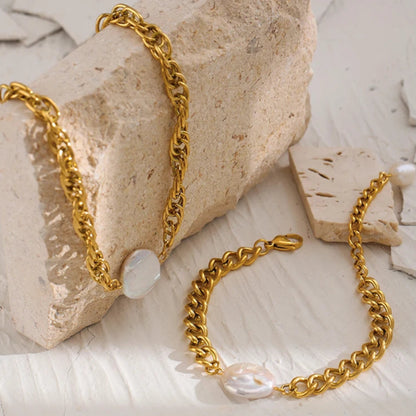 Pearl Chain Necklace