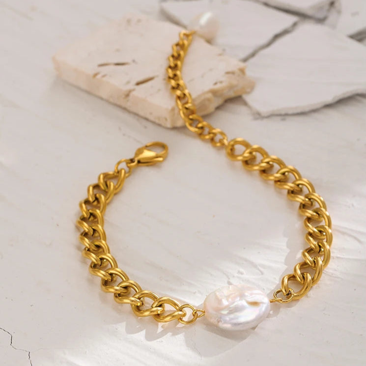 Pearl Chain Necklace
