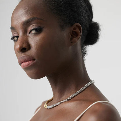 Metallic Chain Necklace