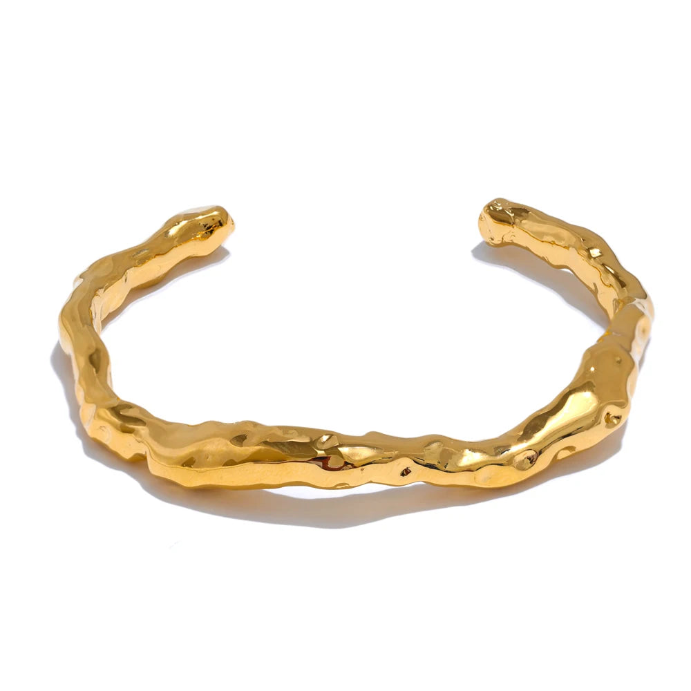 Hammered Cuff Bracelet