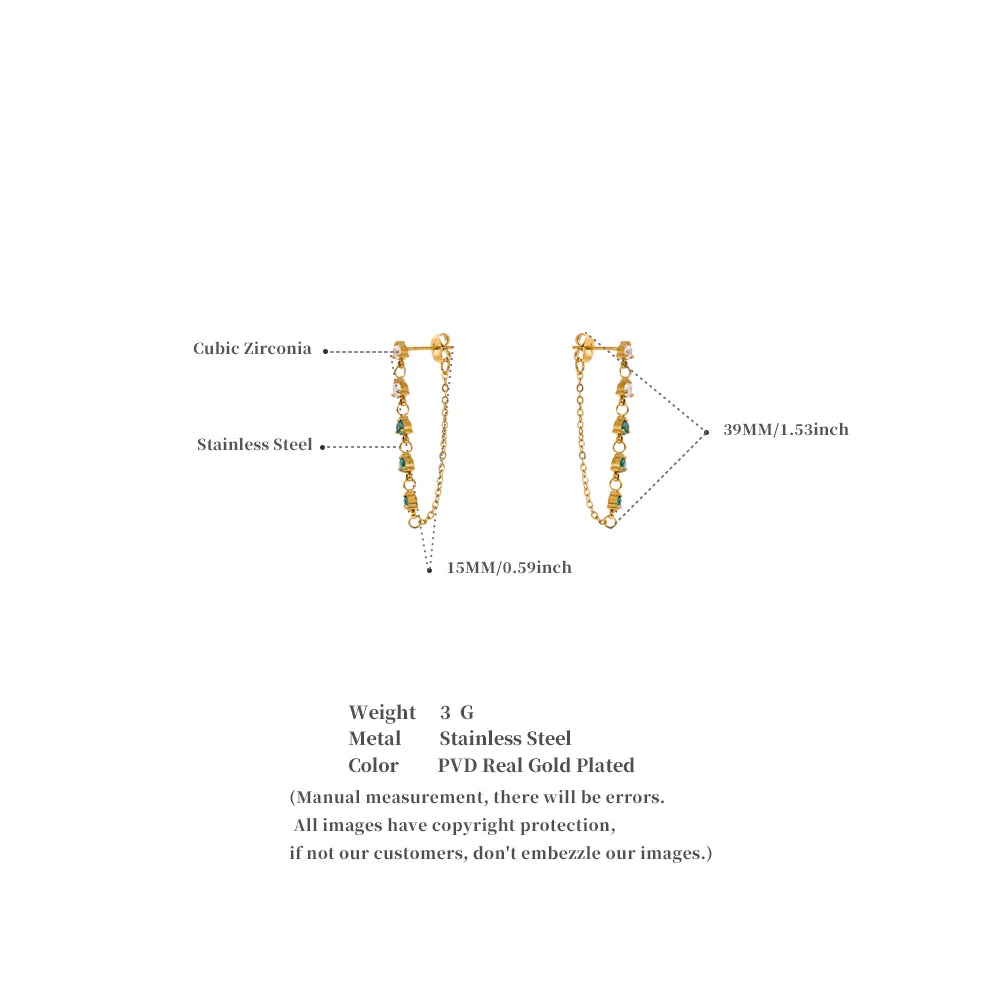 Ivy Drop Earrings