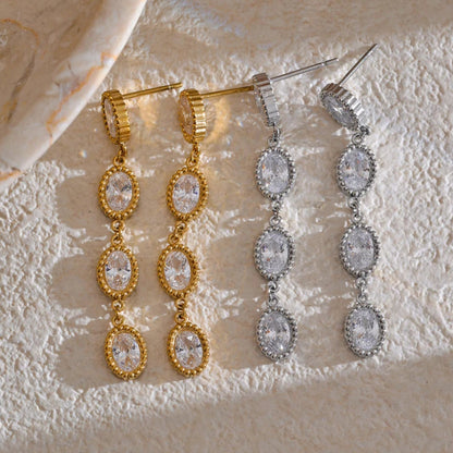 Oval Link Bracelet & Earring Set
