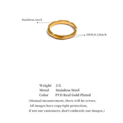 Minimalist Thin Casting Ring