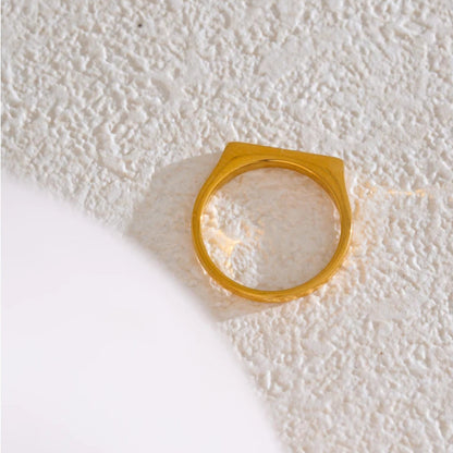 Delicate Gold Cubic Zirconia Ring