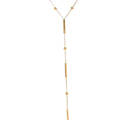 Thin Gold Long Chain Necklace