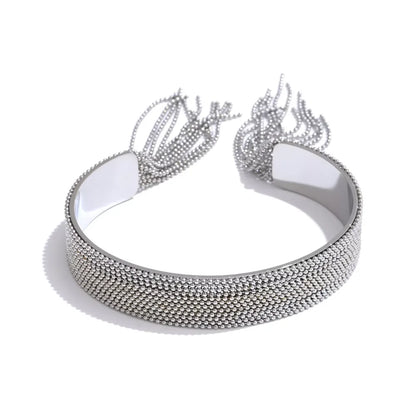 Vera Tassel Cuff Bracelet