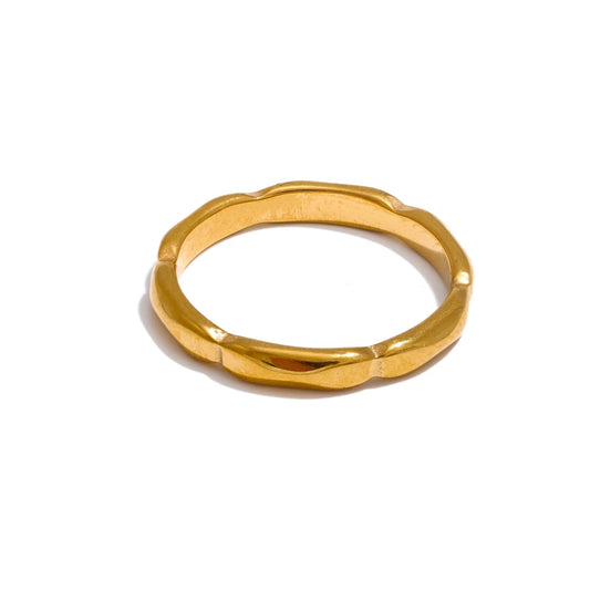 Minimalist Thin Casting Ring