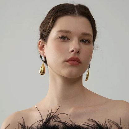 Water Drop Dangle Earrings