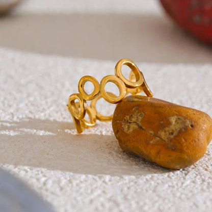 Minimalist Hollow Round Ring