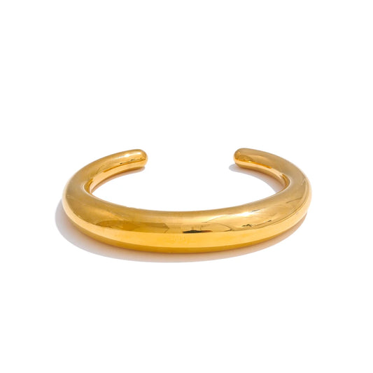 Bold Gold Cuff Bracelet