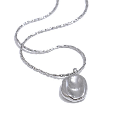 Mila Square Pendant Necklace