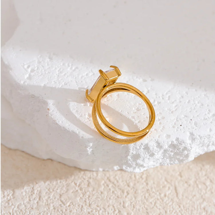 Cubic Zirconia Ring