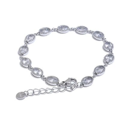 Oval Link Bracelet & Earring Set