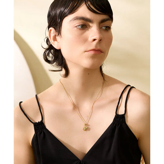 Long Heart Pendant Necklace