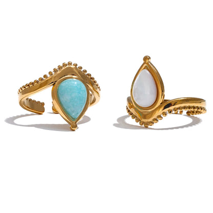 Auro Amazonite Ring