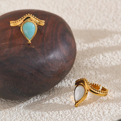 Auro Amazonite Ring