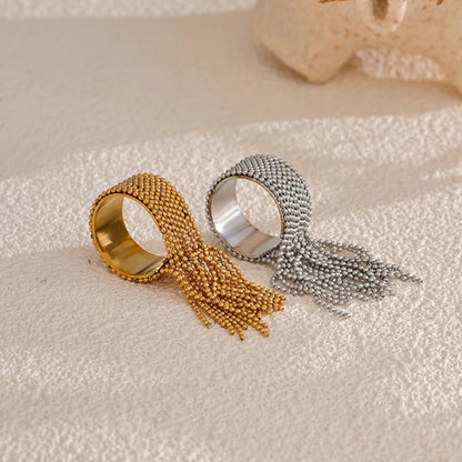 Nara Tassel Ring