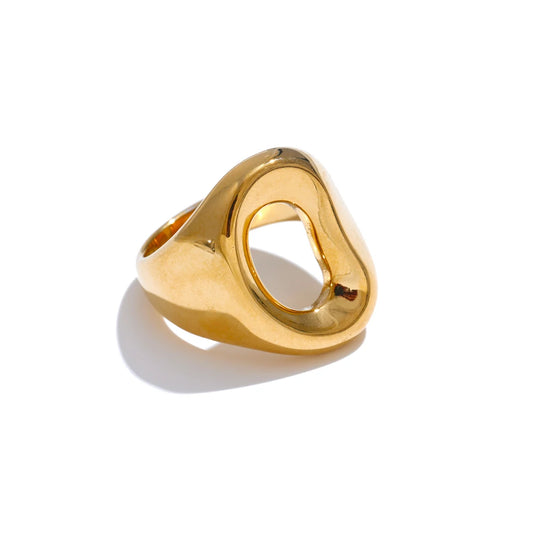 Geometric Hollow Statement Ring