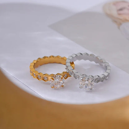 Luxury Cubic Zirconia Ring