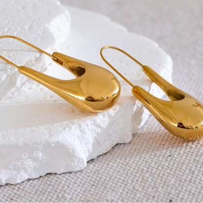 Geometric Statement Hoop Earrings