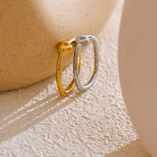 Minimalist Heart-Shaped Ring