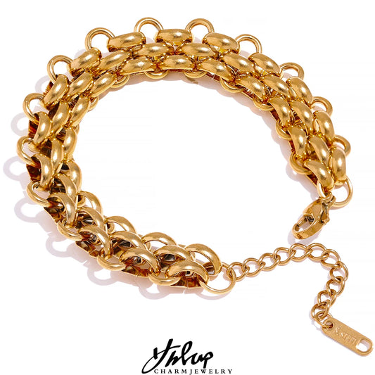 Cuban Chain Charm Bracelet